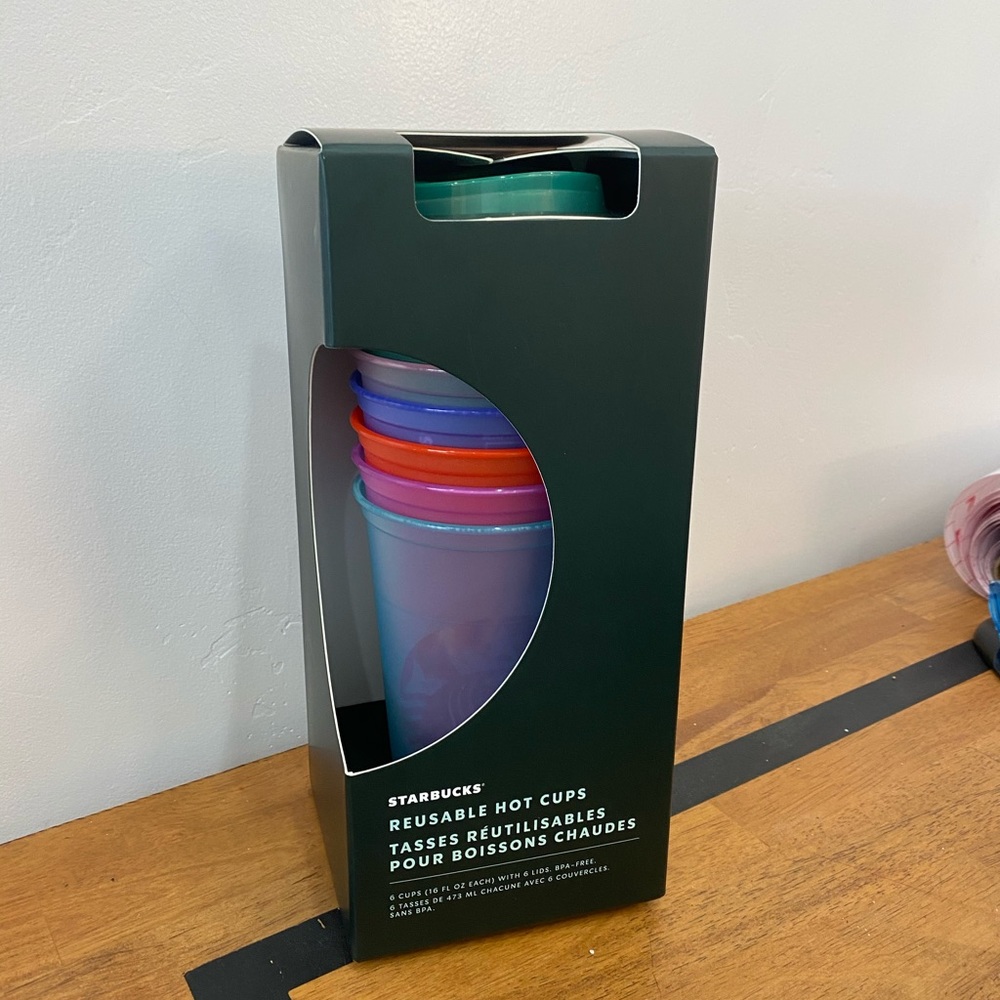 Starbucks summer 2021 reusable hot cups